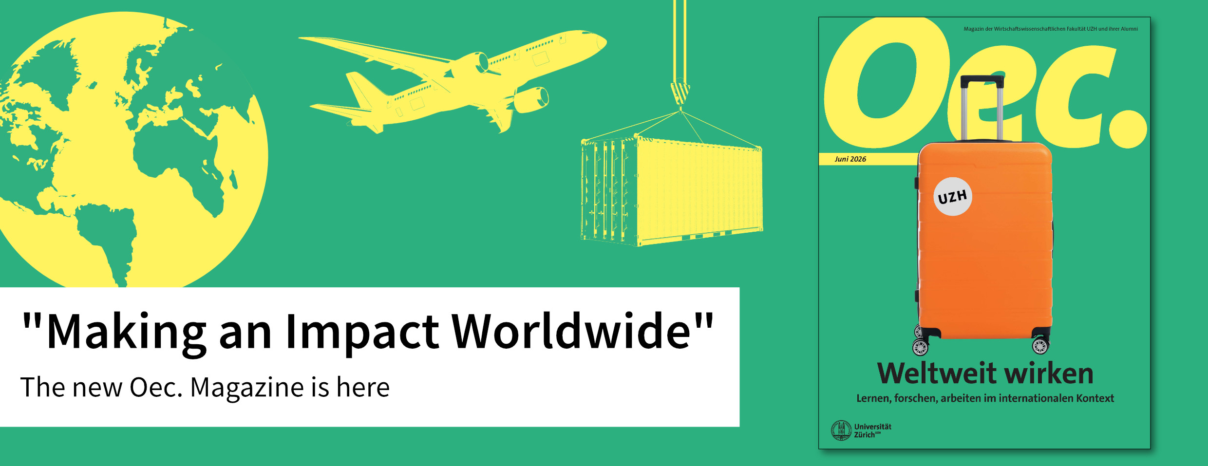 "Making an Impact Worldwide" | The new Oec. Magazine is here