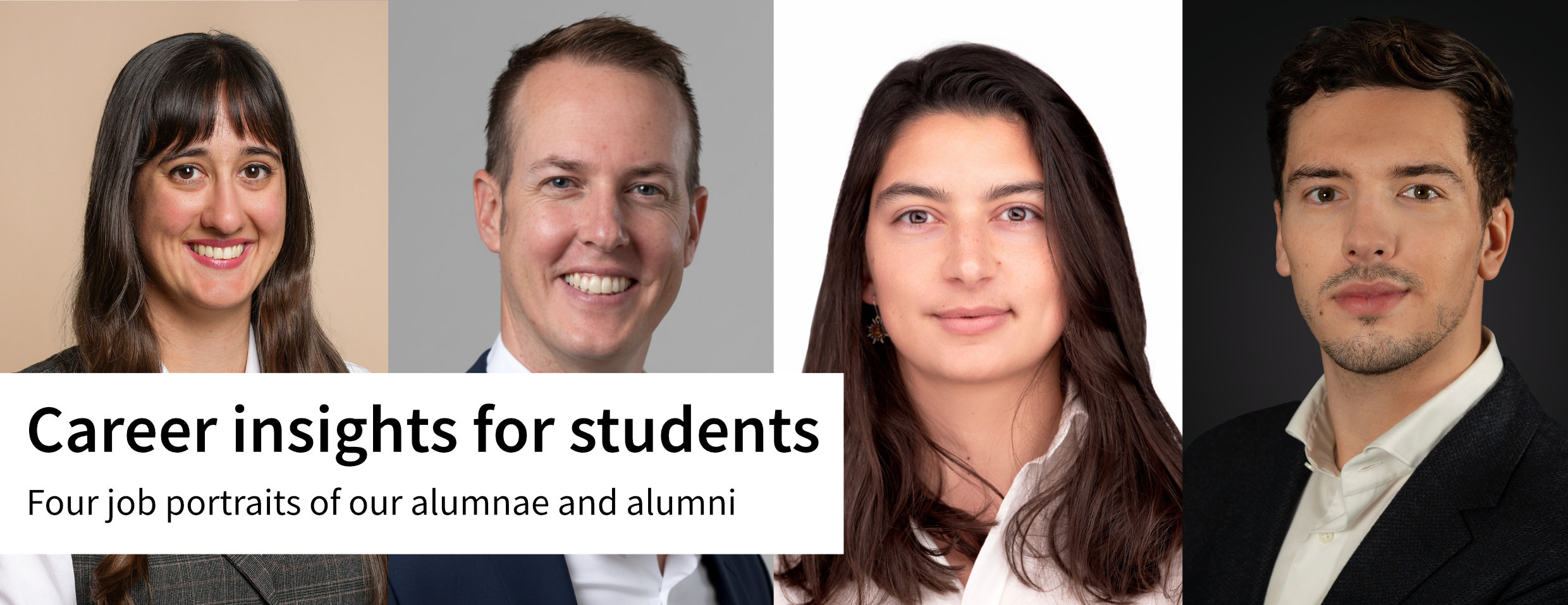 What comes after graduation? | Job portraits of our alumnae and alumni