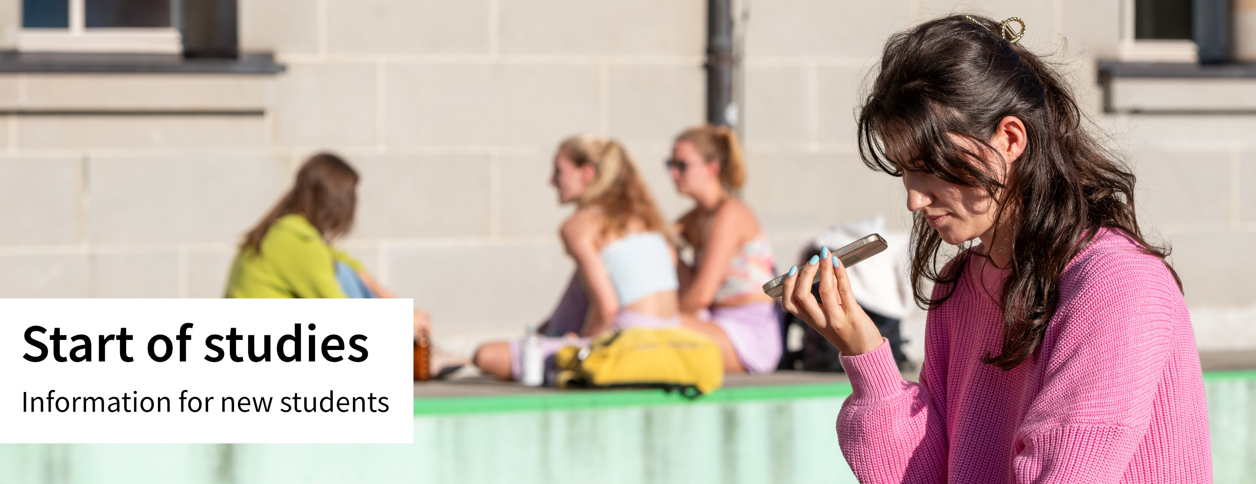 Orientation days for prospective students | Get to know the fields of study at UZH.